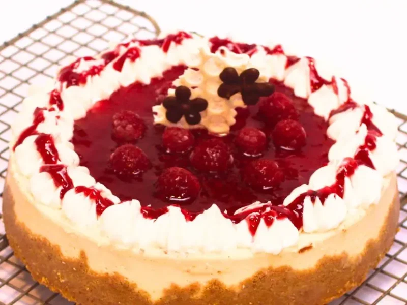 Cheesecake Frambuesa a domicilio mediano