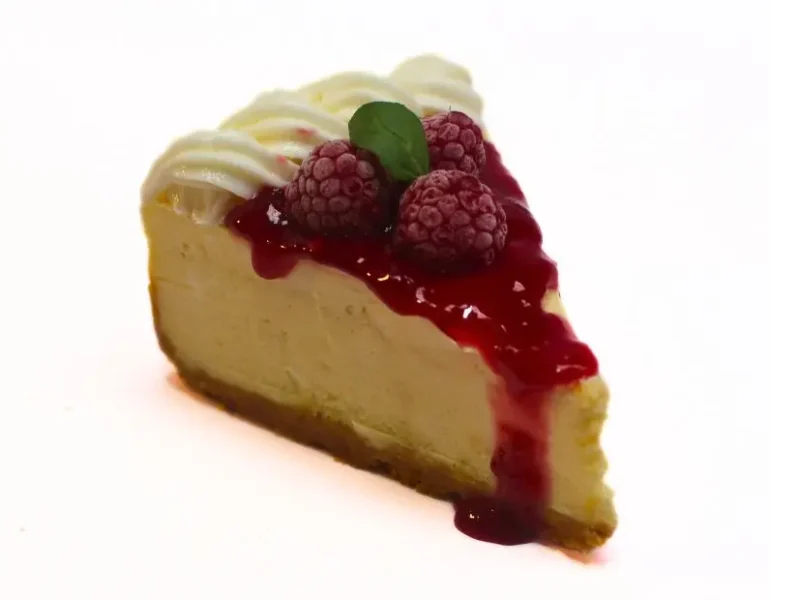 Cheesecake Frambuesa delivery tajada